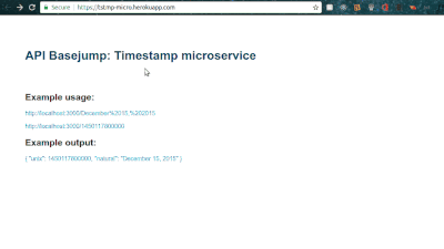 Timestamp